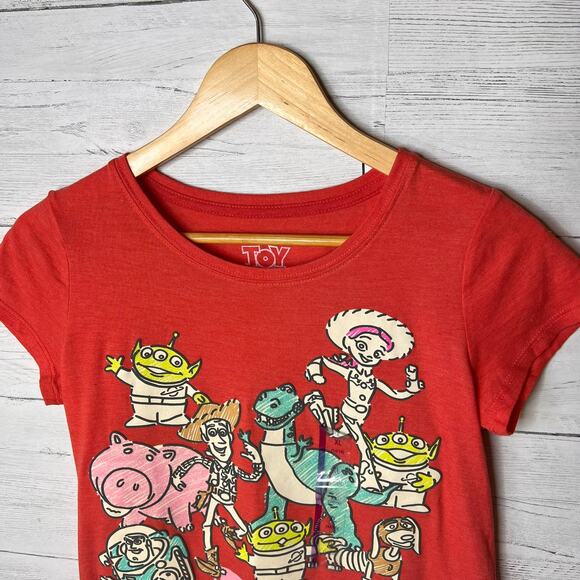Toy Story Top Girls Size XL (14/16) Heather Cayenne All You Need is Fun T-Shirt - Picture 9 of 16